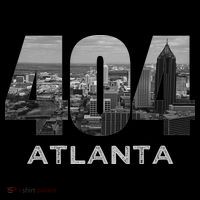 City Skyline Area Code 404 Downtown Atlanta Georgia Souvenir Ornament thumb 1