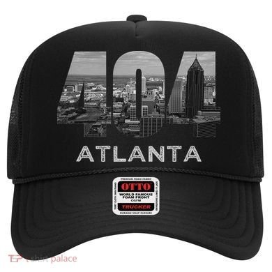City Skyline Area Code 404 Downtown Atlanta Georgia Souvenir Hat