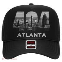 City Skyline Area Code 404 Downtown Atlanta Georgia Souvenir Hat thumb 0