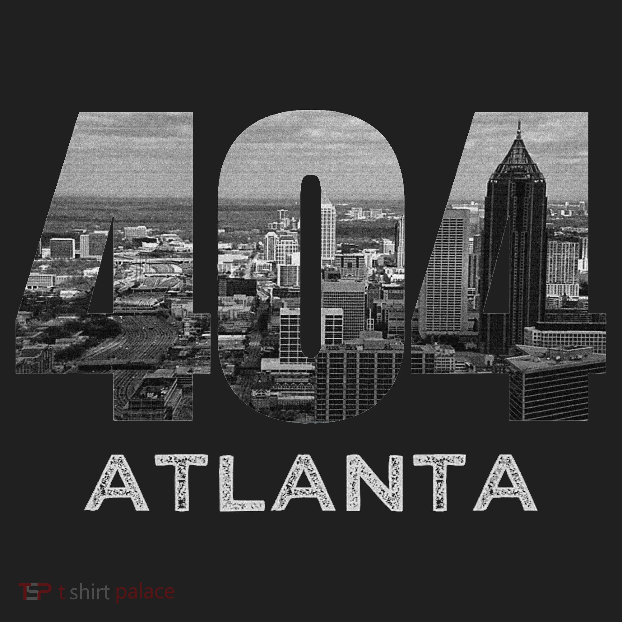 City Skyline Area Code 404 Downtown Atlanta Georgia Souvenir Hat