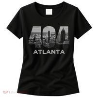 City Skyline Area Code 404 Downtown Atlanta Georgia Souvenir Women's T-Shirt thumb 0