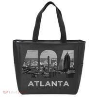 City Skyline Area Code 404 Downtown Atlanta Georgia Souvenir Tote Bag thumb 0