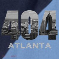 City Skyline Area Code 404 Downtown Atlanta Georgia Souvenir Raglan Baseball Sleeve Shirt thumb 2