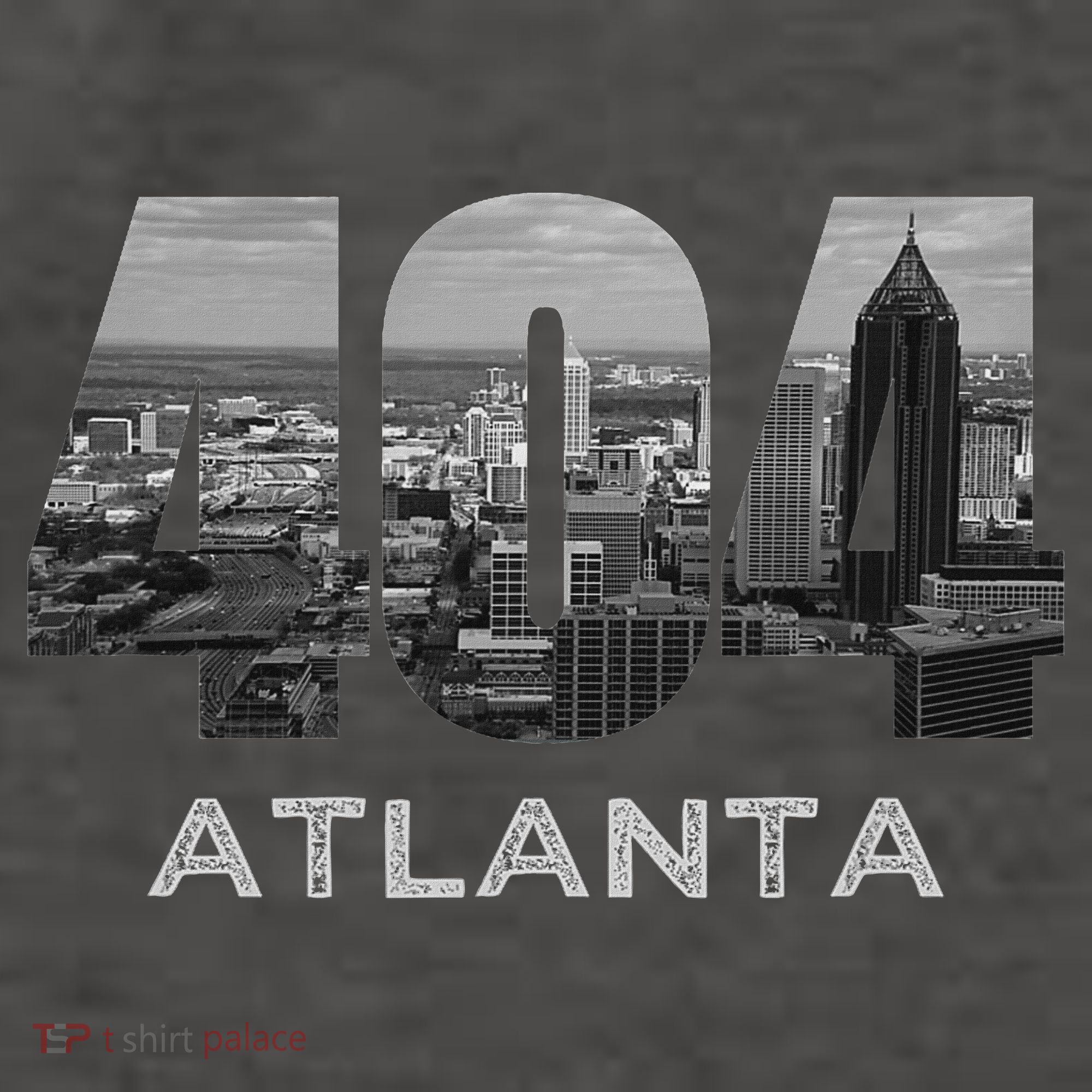 City Skyline Area Code 404 Downtown Atlanta Georgia Souvenir Vector Backpack