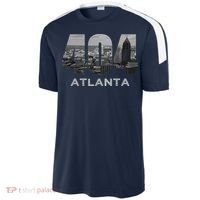 City Skyline Area Code 404 Downtown Atlanta Georgia Souvenir Sport-Tek Competitor United Soccer Jersey thumb 2