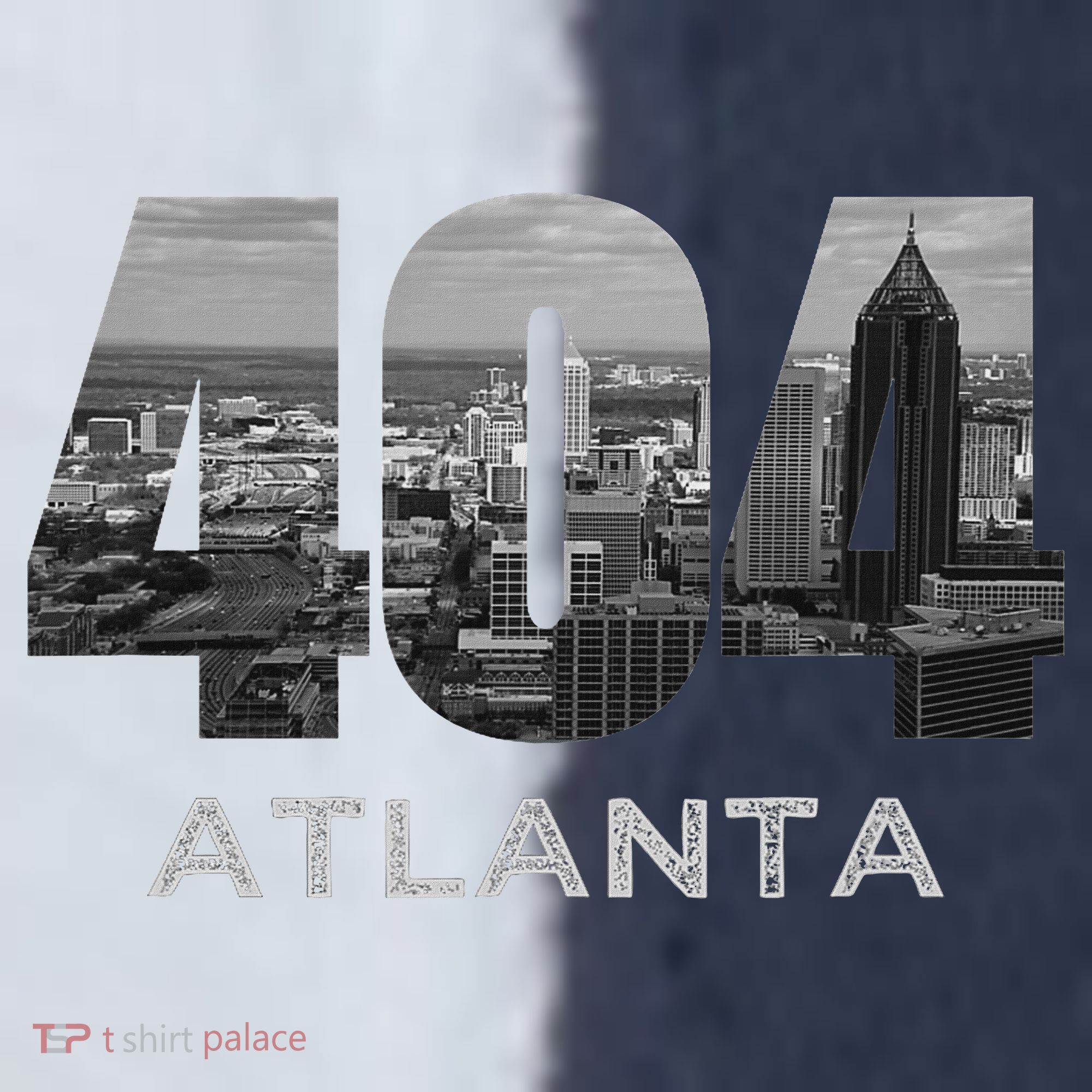 City Skyline Area Code 404 Downtown Atlanta Georgia Souvenir Sport-Tek Competitor United Soccer Jersey