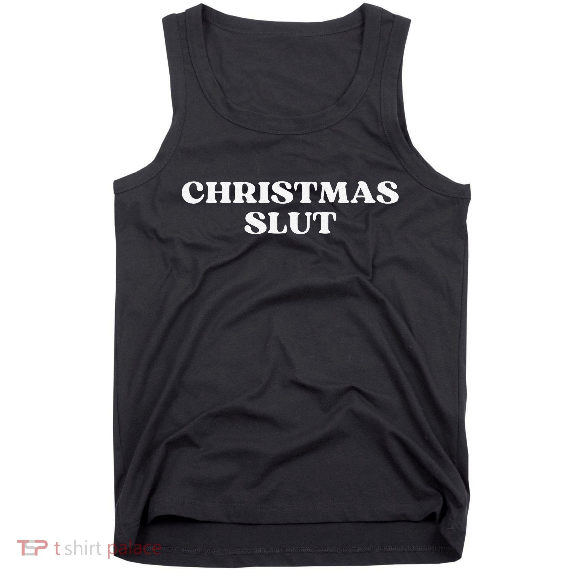 Christmas Slut Aesthetic Tank Top