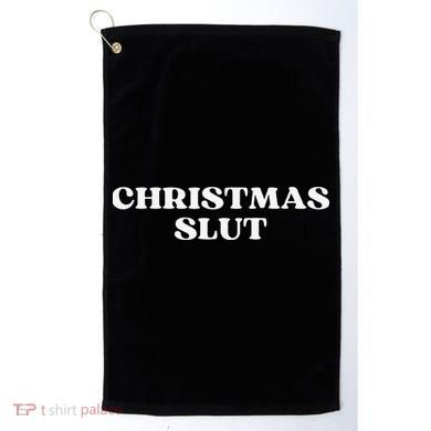 Christmas Slut Aesthetic Golf Towel
