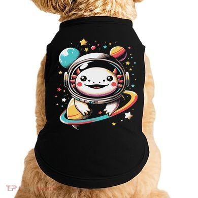 Cute Space Axolotl Kawaii Anime Space Doggie Tank