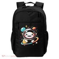 Cute Space Axolotl Kawaii Anime Space Backpack thumb 0