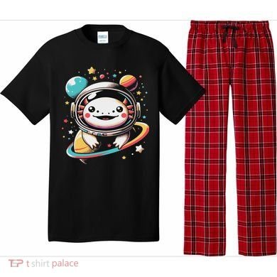 Cute Space Axolotl Kawaii Anime Space Pajama Set