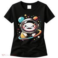 Cute Space Axolotl Kawaii Anime Space Women's T-Shirt thumb 0