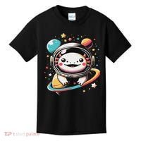 Cute Space Axolotl Kawaii Anime Space Kids T-Shirt thumb 0