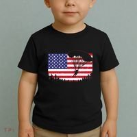 Cool Skydiving Art Wo Skydiver American Flag Skydive  Toddler T-Shirt thumb 2