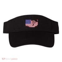 Cool Skydiving Art Wo Skydiver American Flag Skydive  Visor thumb 0