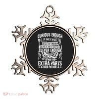 Curious, Skilled And Clever Funny Car Auto Truck Mechanic Ornament thumb 0