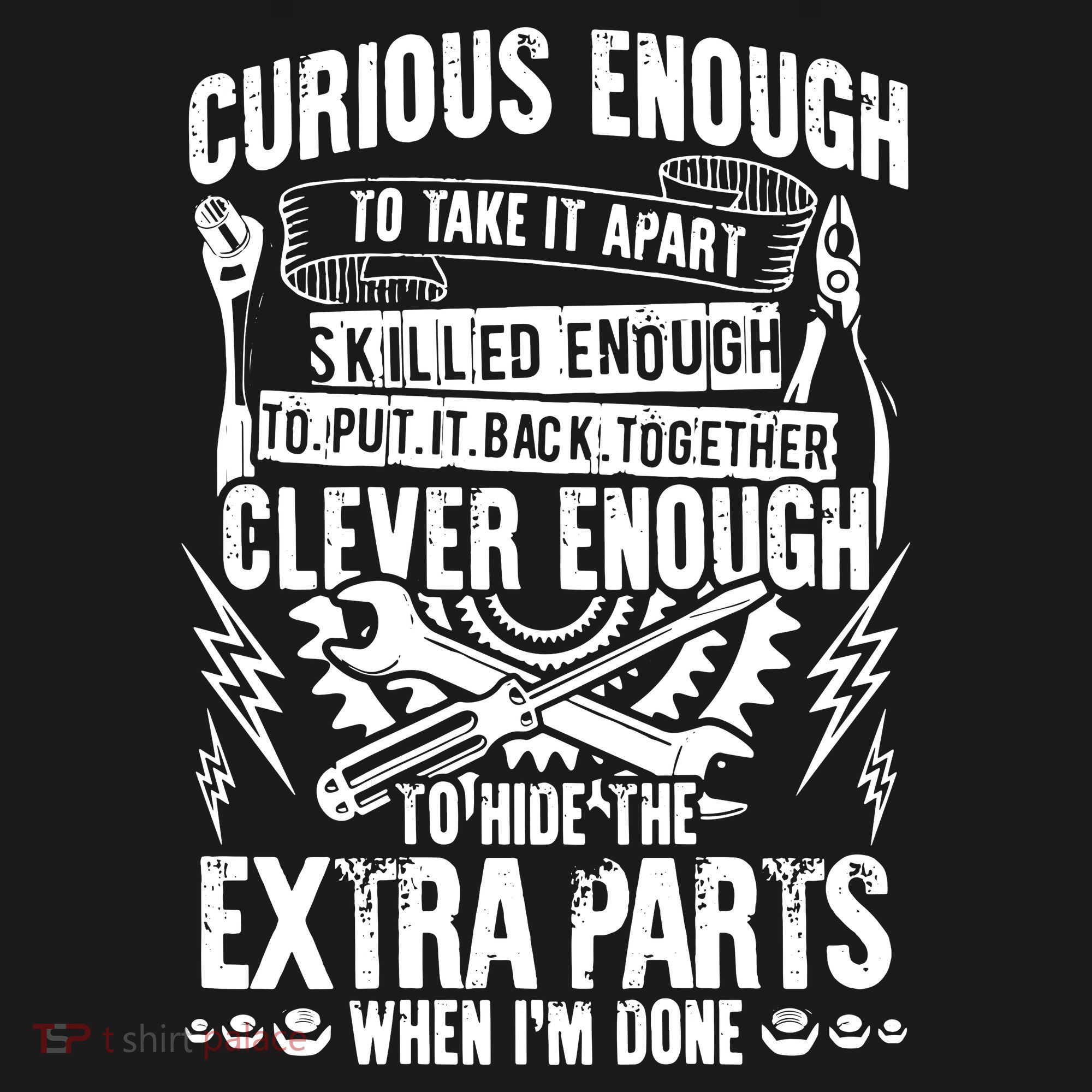 Curious, Skilled And Clever Funny Car Auto Truck Mechanic Women's Tank Top