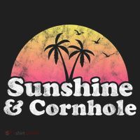 Cornhole Sunshine And Cornhole Women's Sweatshirt thumb 2