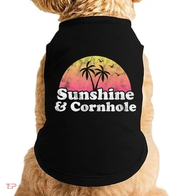 Cornhole Sunshine And Cornhole Doggie Tank