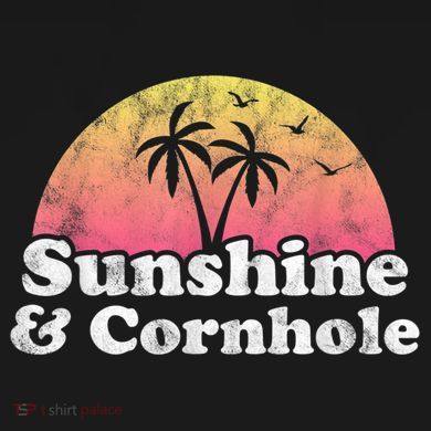 Cornhole Sunshine And Cornhole Sustainable Bucket Hat