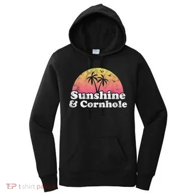 Cornhole Sunshine And Cornhole Women's Hoodie