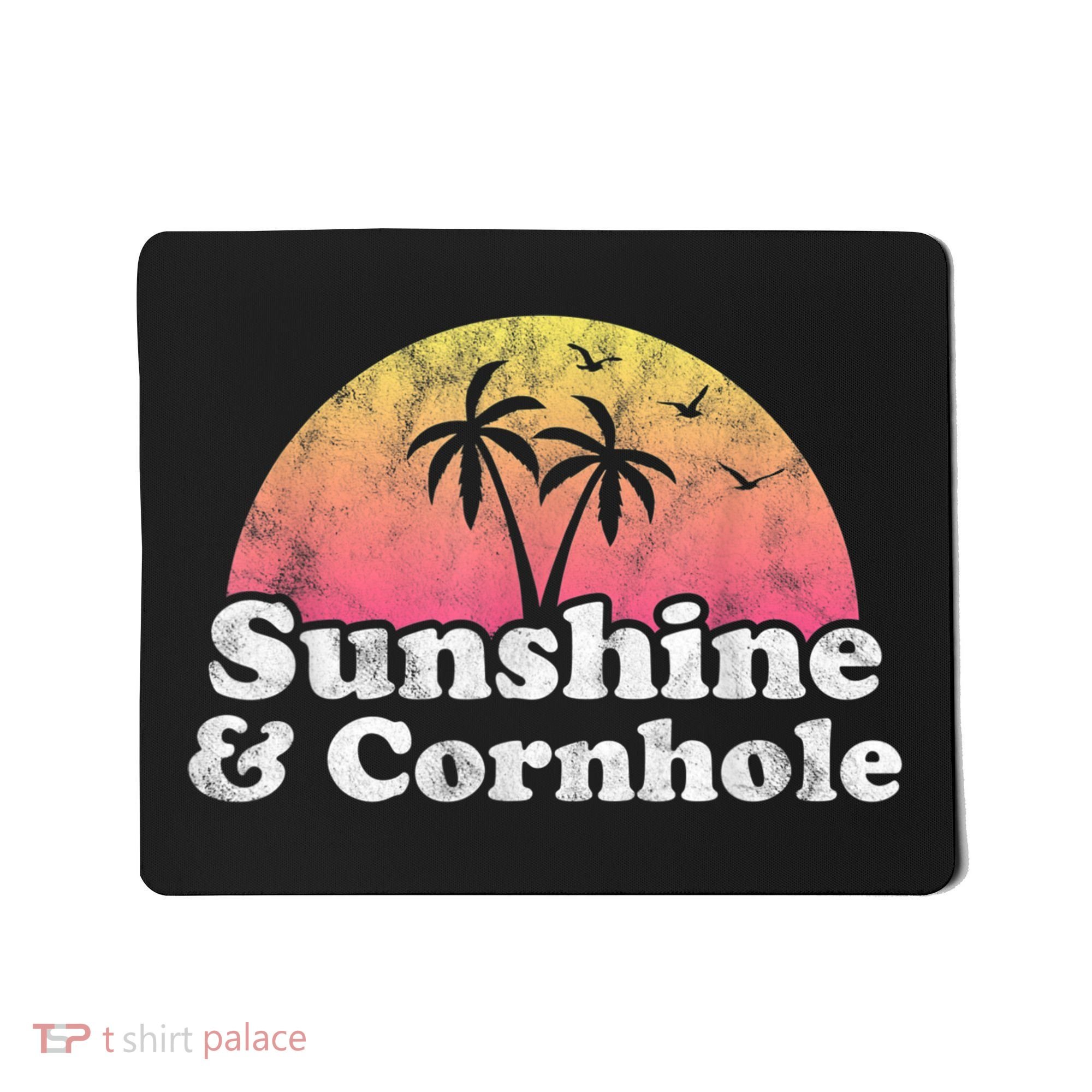 Cornhole Sunshine And Cornhole Mousepad