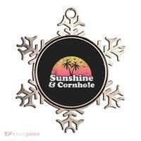 Cornhole Sunshine And Cornhole Ornament thumb 0
