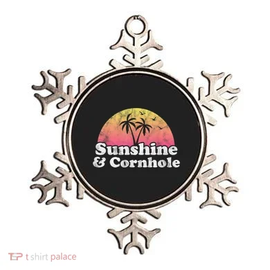 Cornhole Sunshine And Cornhole Ornament