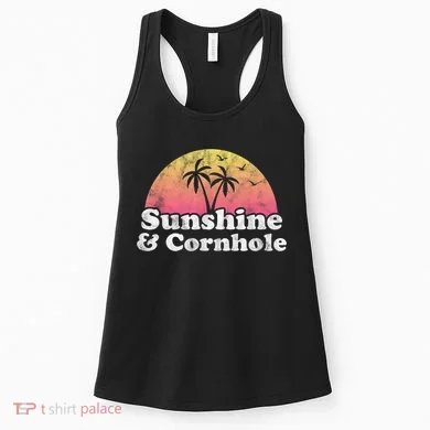 Cornhole Sunshine And Cornhole Women's Tank Top
