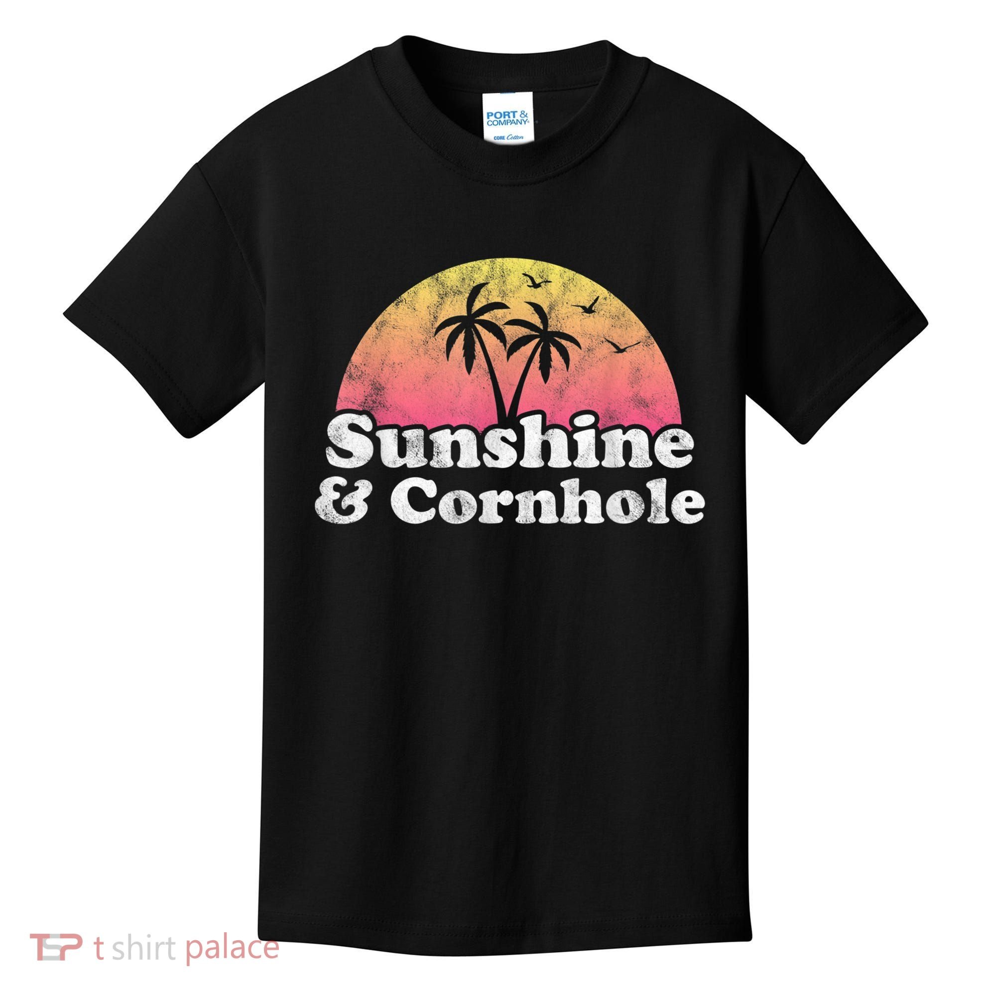 Cornhole Sunshine And Cornhole Kids T-Shirt