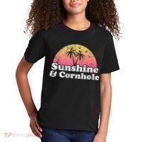 Cornhole Sunshine And Cornhole Kids T-Shirt thumb 2