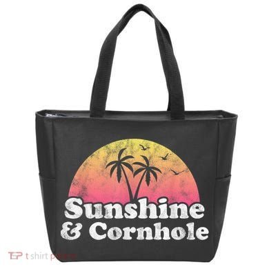 Cornhole Sunshine And Cornhole Bag