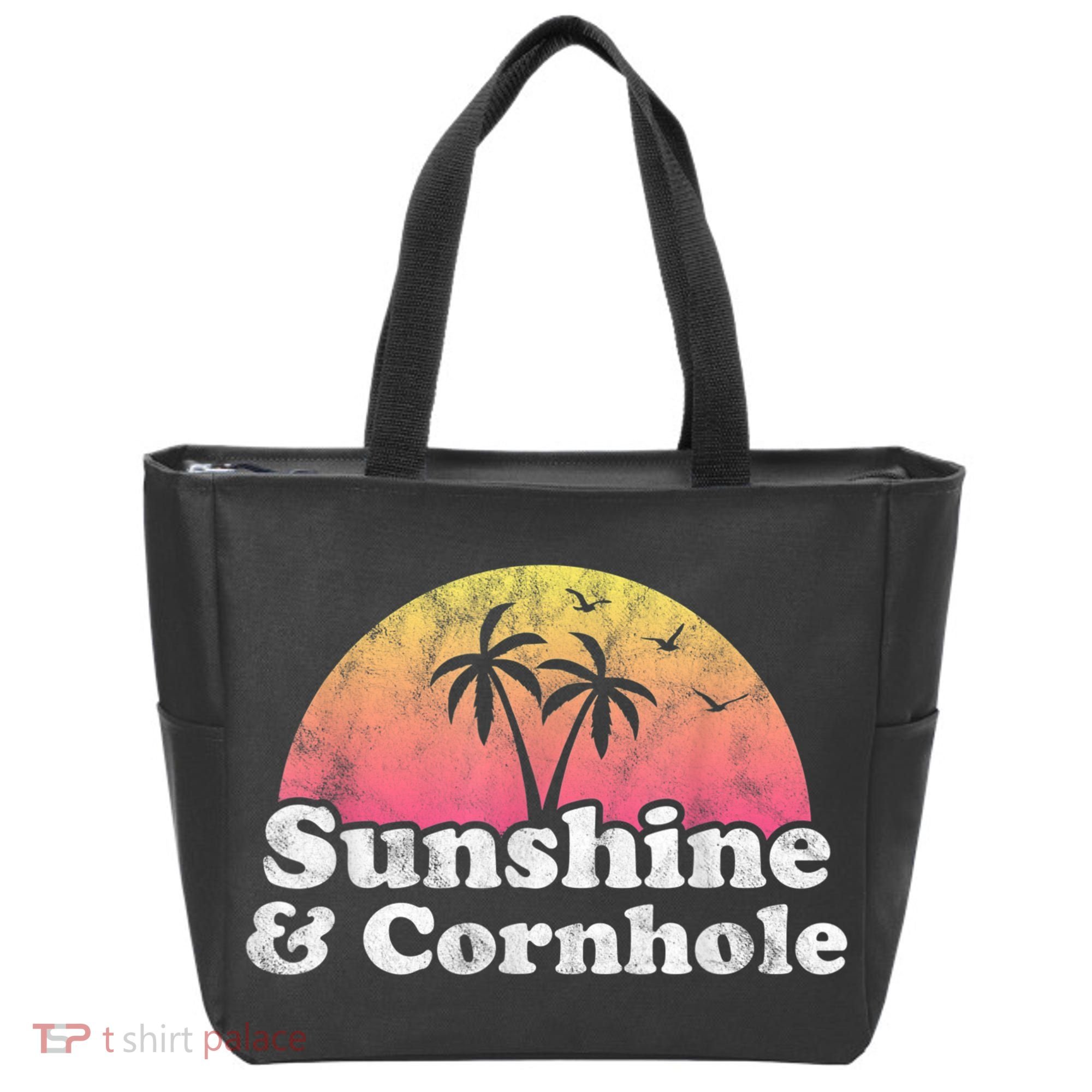 Cornhole Sunshine And Cornhole Bag