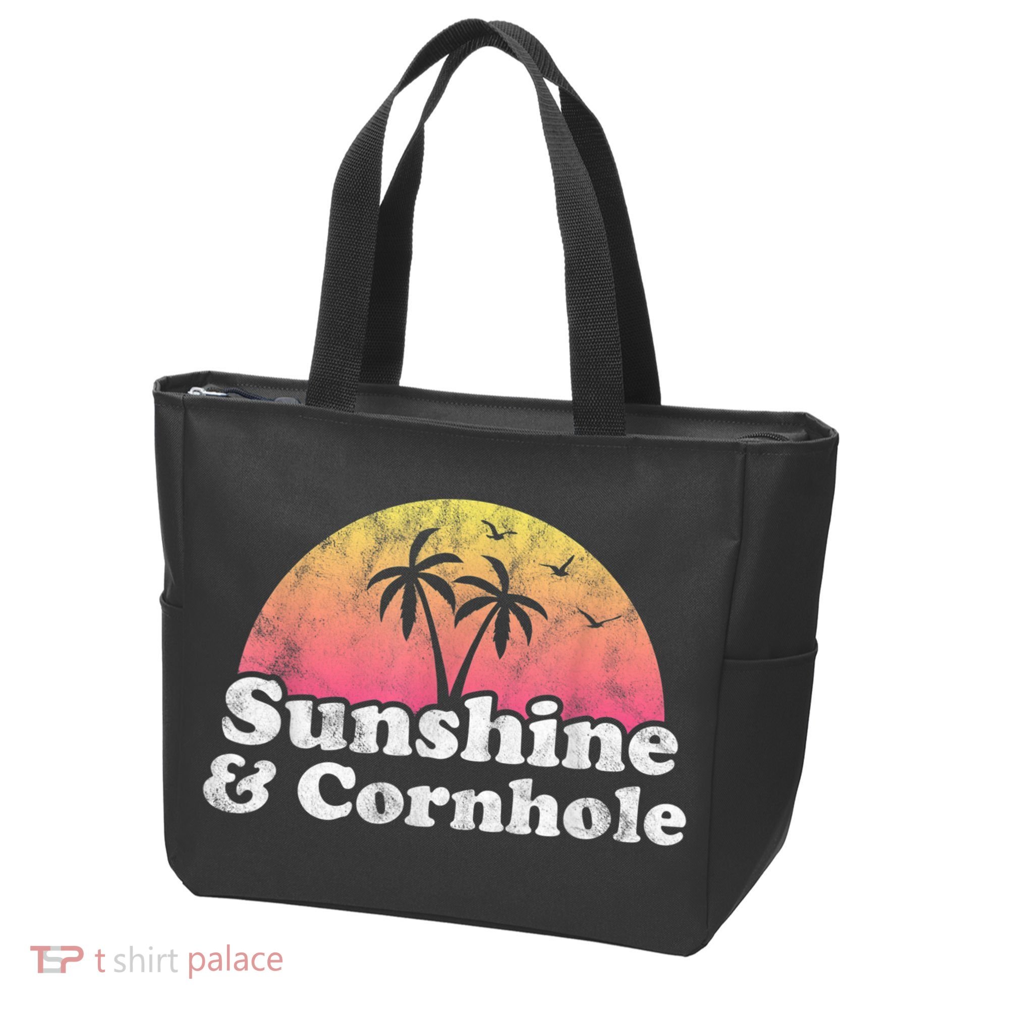 Cornhole Sunshine And Cornhole Bag