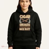 Cigar Smokers Appreciate A Nice Butt Hoodie thumb 5