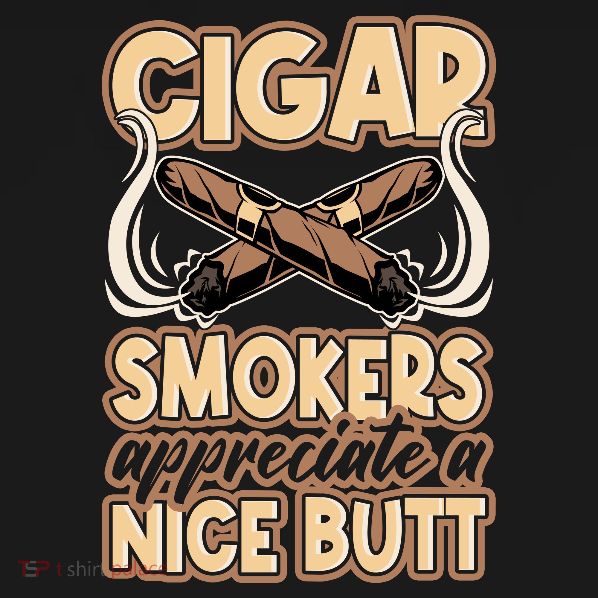 Cigar Smokers Appreciate A Nice Butt Ornament