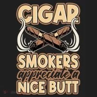 Cigar Smokers Appreciate A Nice Butt Hat thumb 2