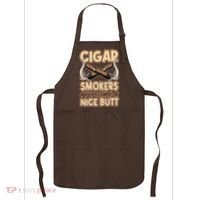 Cigar Smokers Appreciate A Nice Butt Apron thumb 0