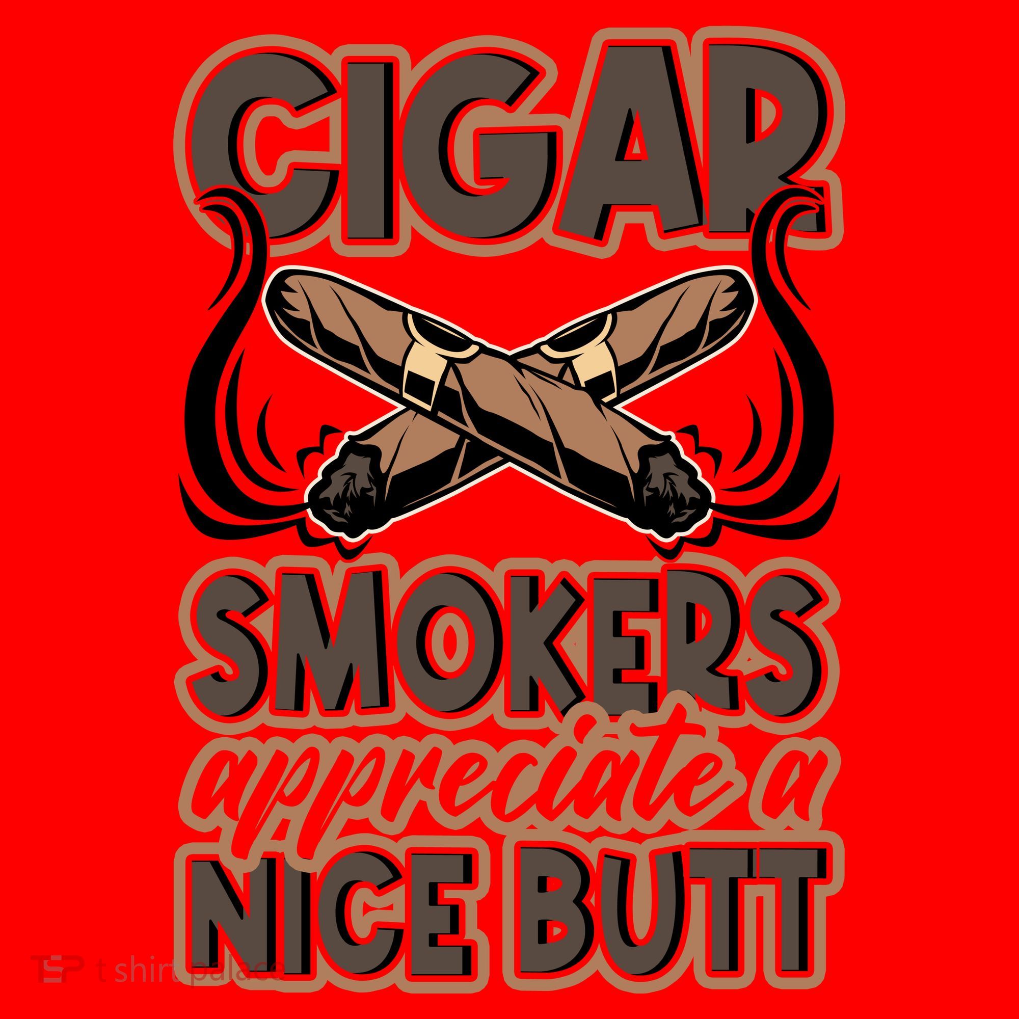 Cigar Smokers Appreciate A Nice Butt Santa Hat
