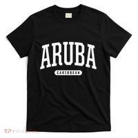 College Style Aruba Caribbean Souvenir T-Shirt thumb 0