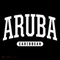 College Style Aruba Caribbean Souvenir Mousepad thumb 1