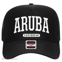 College Style Aruba Caribbean Souvenir Hat thumb 0