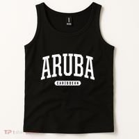 College Style Aruba Caribbean Souvenir Tank Top thumb 2