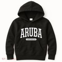 College Style Aruba Caribbean Souvenir Kids Hoodie thumb 0