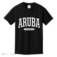 College Style Aruba Caribbean Souvenir Kids T-Shirt thumb 0
