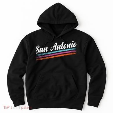 Classic San Antonio Throwback Retro Sports Fan Hoodie