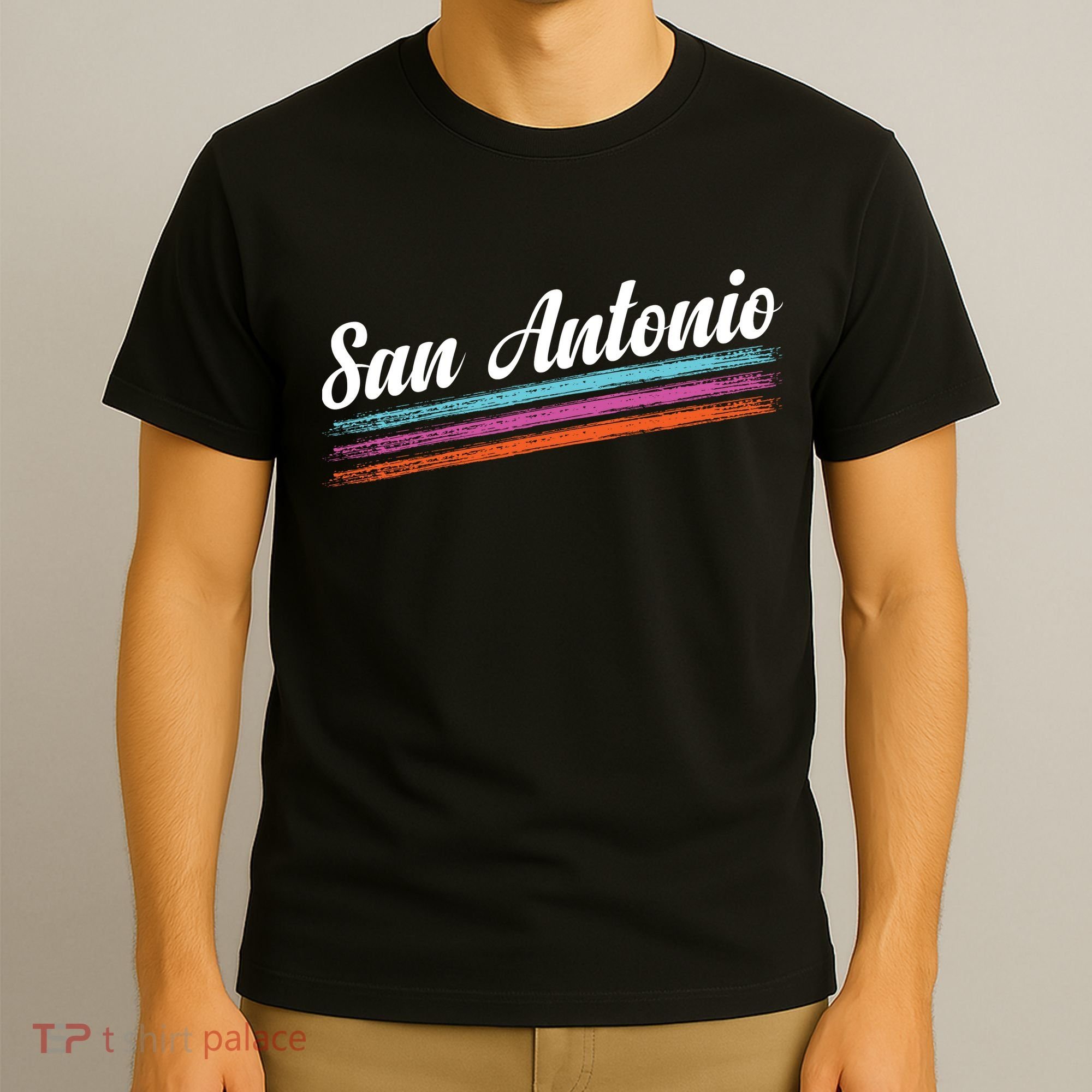Classic San Antonio Throwback Retro Sports Fan T-Shirt