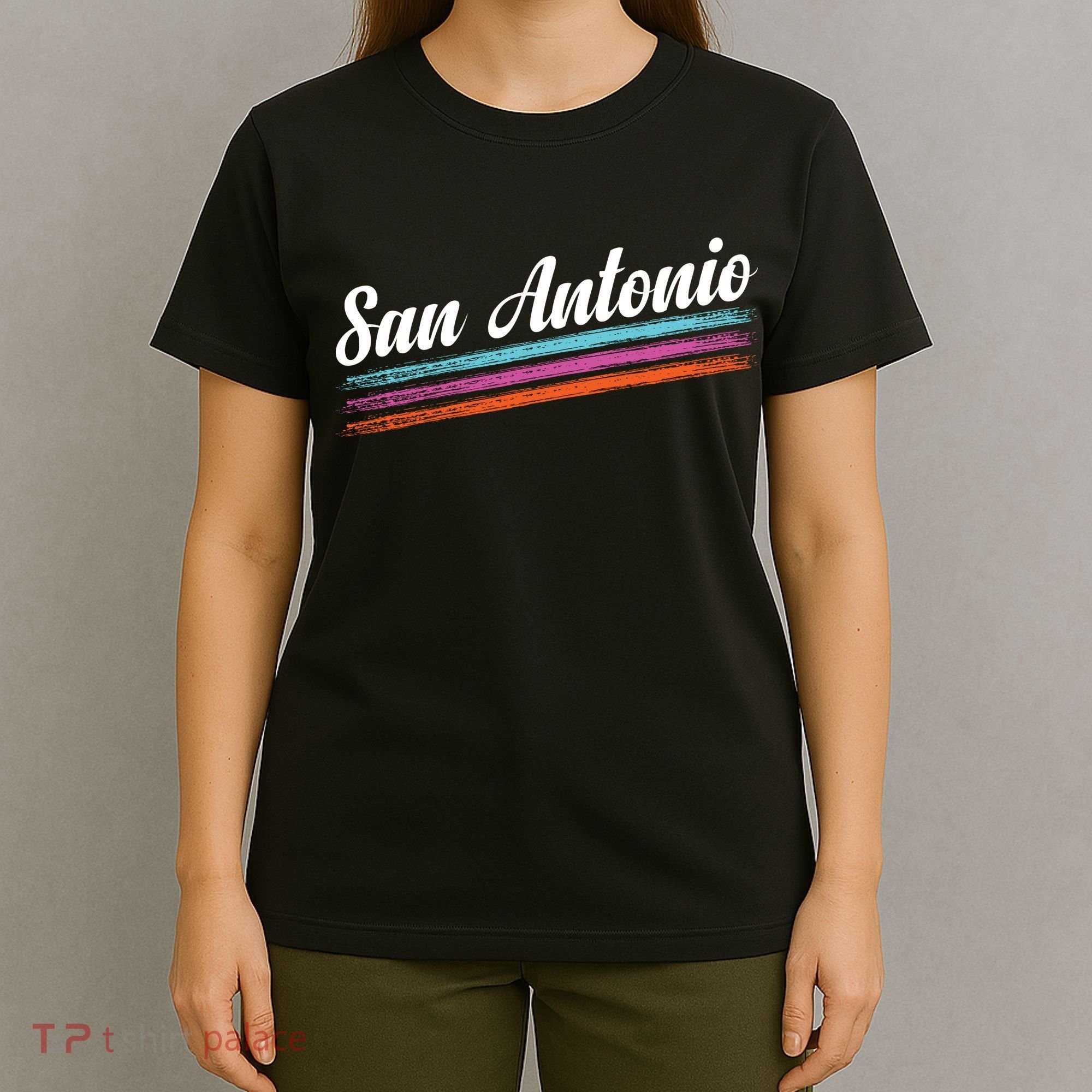 Classic San Antonio Throwback Retro Sports Fan T-Shirt