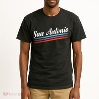 Classic San Antonio Throwback Retro Sports Fan Tall T-Shirt thumb 2