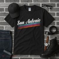 Classic San Antonio Throwback Retro Sports Fan Tall T-Shirt thumb 3